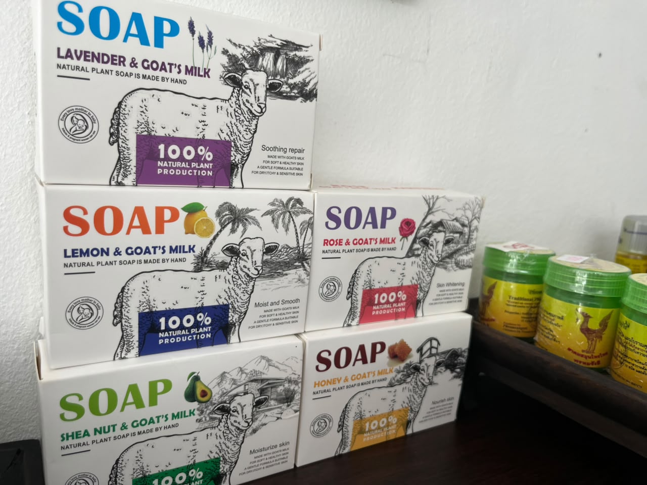 Natural Goat's Milk Soaps